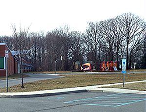 Playground at School for the Deaf