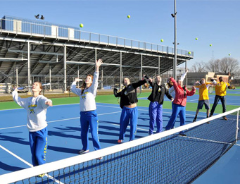 Caesar Rodney High Tennis Courts