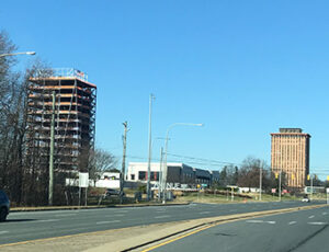 The view along Concord Avenue is changing