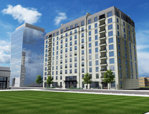 Avenue North Apartment Rendering