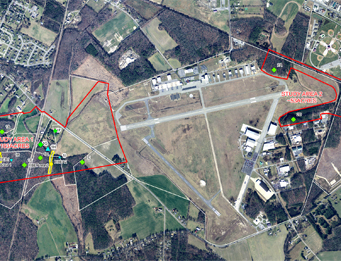 Airport (GED) 4-22 Runway Extension