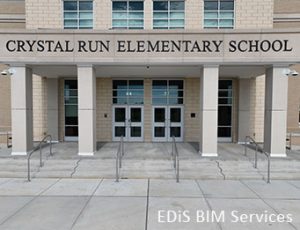 Crystal Run ES Front Entrance