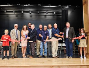 Design team cuts ribbon at Crystal Run ES