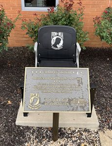 Delaware Tech POW-MIA Chair of Honor at Stanton