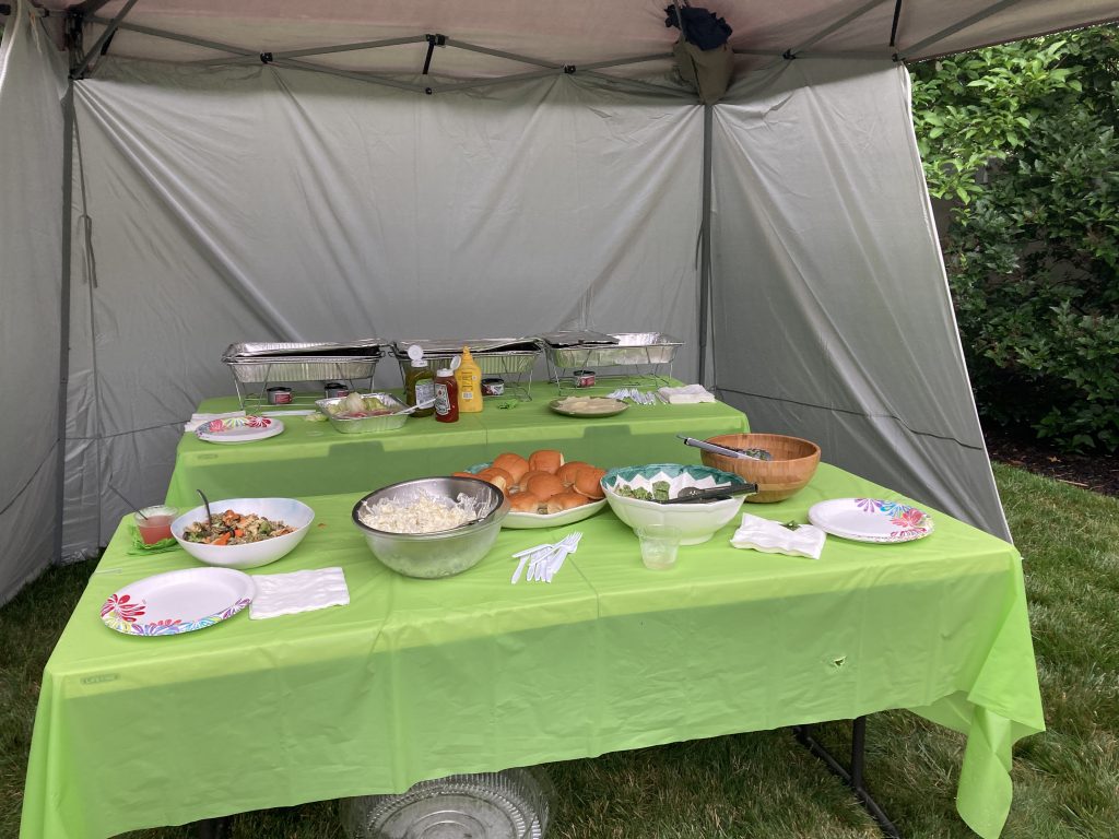Garden Party Food Tent