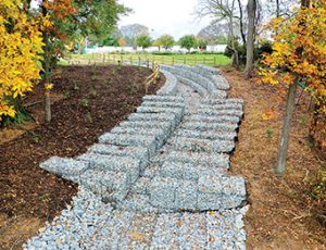 Stormwater Outfall with Articulating Wier