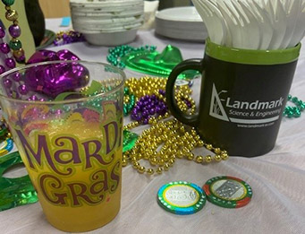 Mardi Gras Bourbon Slush